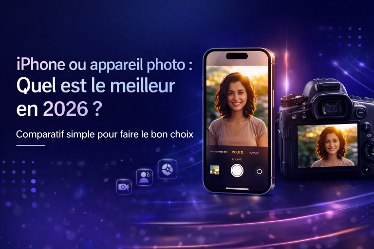 iPhone ou appareil photo : Quel est le meilleur en 2026 ?